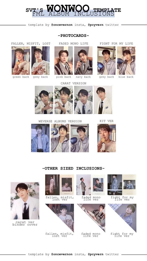 Fml Template Seventeen, Svt Fml Photocard Template, Scoups Fml Photocard Template, Seventeen Fml Template, Seventeen Fml Album Cover, Wonwoo Fml Photocard, Seventeen Fml Photocards, Fml Photocard Template, Wonwoo Photocard Template