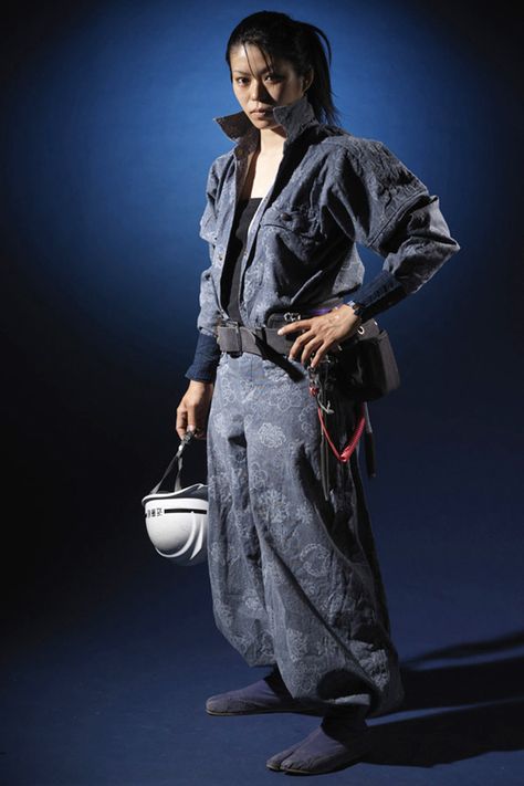 Work Clothes - http://www.tobi.jp/special01.html Japanese Construction Worker, Toxic Character, Construction Uniform, Japanese Construction, Japanese Workwear, Post Apocalyptic Fashion, Apocalyptic Fashion, Construction Workers, Work Gear