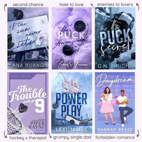 The Puck Secret, Pucking Around Book, Sports Romance Books, Purple Books, Stuck Together, Hannah Grace, Secret Identity, Fiction Books Worth Reading, Fake Relationship