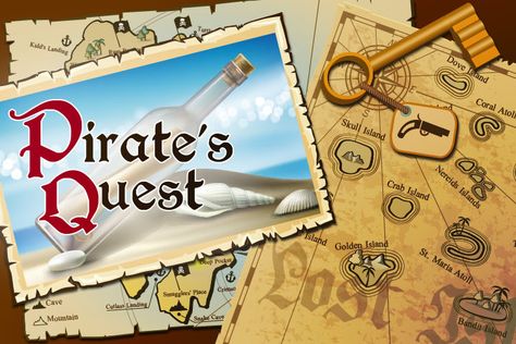 Pirate Escape Room Ideas, Pirate Escape Room, Escape Room Games, Printable Escape Room, Games At Home, Treasure Hunt Games, Escape Room Puzzles, Shell Game, Spy Games