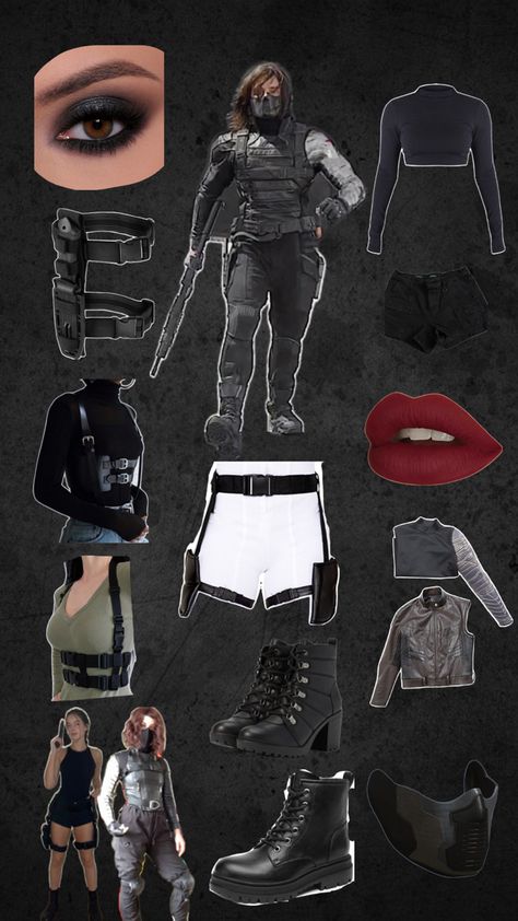 Divergent Halloween Costumes Tris Prior, Bucky Halloween Costume, Divergent Halloween Costumes, Call Of Duty Costume, Bucky Costume, Wolf Costume Women, Assassin Costume, Tris Prior, Wolf Costume