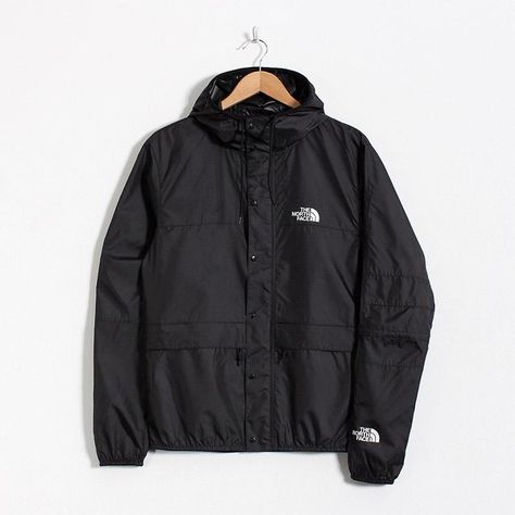 The North Face 1985 Seasonal Mountain Jacket - TNF Black/TNF White – Urban Industry Mountain Jacket, Water Resistant Jacket, Print Logo, Lightweight Jacket, Nike Jacket, New Items, Water Repellent, Adidas Jacket, North Face