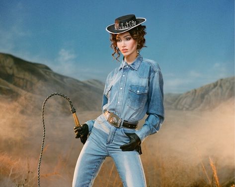 Cowgirl Shoot, Nadia Lee Cohen, Georgia May Jagger, Western Film, Camp Style, Archive Fashion, Photoshoot Concept, Preppy Look, Music Event