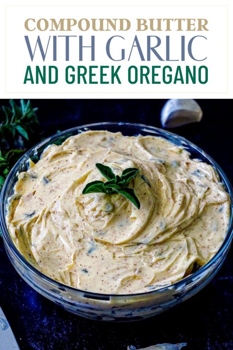 Oregano Compound Butter, Greek Oregano Recipes, Greek Dips, Vegetarian Greek Recipes, Greek Side Dishes, Herbs Cooking, Greek Recipes Easy, Oregano Recipes, Greek Oregano