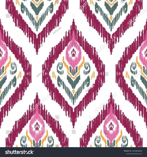 Ikat Pattern Ethnic Geometric Native Tribal Stock Illustration 2329806803 | Shutterstock Ikkat Pattern, Ikat Pattern, Ethnic Patterns, Image Illustration, Nativity, Stock Illustration, Every Day, Royalty Free Stock Photos, Royalty Free