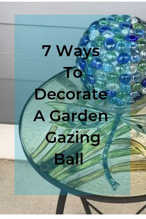 I love garden gazing balls but I don't love the price. I made a variety of gazing balls for my garden, had fun while doing it, and used inexpensive items to get the look I desired. dollar store marble | garden gazing stones | gardening | outdoor living | outdoor | diy backyrd decor | garden decor | garden | gardening Backyard Sandbox, Easy Backyard Diy, Keyhole Garden, Gazing Balls, Garden Globes, Backyard Playhouse, Decor Makeover, Easy Backyard, Gazing Ball