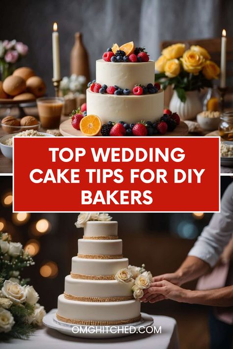 Are you excited to make your own wedding cake? Check out these must-know tips for a stunning DIY creation! From choosing the best layers to perfecting your frosting skills, this guide has the answers you need. Learn how to make your cake not only look amazing but taste delicious too. With easy steps and expert advice, you’ll feel like a cake pro! Save this pin to ensure your wedding cake is everything you dreamed of and more. Get ready to impress everyone with your baking skills on your special day! How To Make A Wedding Cake Step By Step, Wedding Cake Tips, Wedding Cake Diy Make Your Own, How To Make A Layered Cake, Cake Tasting Ideas, Best Wedding Cake Recipe, Easy Wedding Cake Decorating, How To Cut A Cake, Wedding Cake Recipes Homemade