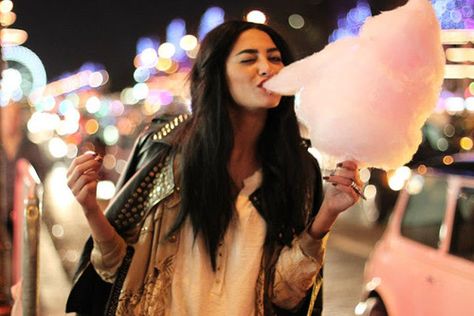 Jacket! Eating Cotton Candy, Women Issues, Candy Floss, Film Inspiration, Pink Cotton Candy, Cute Photography, Women Photography Poses, Perfect Moment, Everything Pink