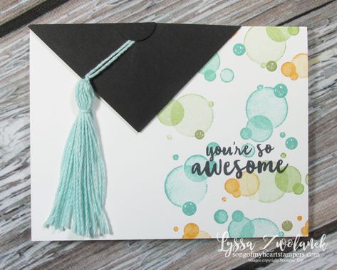 Stampin Up Graduation Cards, Diy Graduation Cards, Graduation Cards Handmade, Graduation Tassel, Diy Graduation, Grad Cards, Karten Design, Graduation Diy, Graduation Card