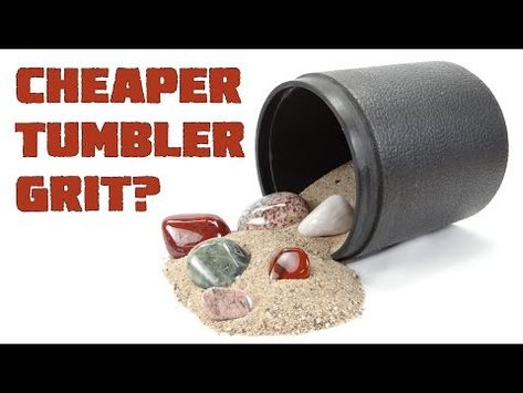 Rock Tumbling on a Budget: Does Sand Work as a Grit Substitute? Rock Tumbler Grit, Rock Tumbler Diy, Stone Tumbler, How To Polish Rocks, Rock Tumbling, Rock Tumbler, Rocks And Fossils, Diy Valentines Crafts, Best Rock