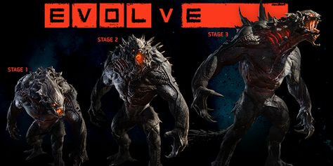 Evolve Monster, Evolve Quotes, Evolve Game, Turtle Rock, Savage Worlds, Deer Hunter, Alien Concept, Monster Concept Art, Monster Can