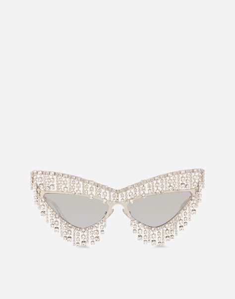 Women's Sunglasses | Dolce&Gabbana Silver Gradient, Dolce And Gabbana Eyewear, Sunglasses Silver, Dolce Gabbana Sunglasses, Silver Mirrors, Women's Sunglasses, Colored Sunglasses, Dolce & Gabbana, Glasses Fashion