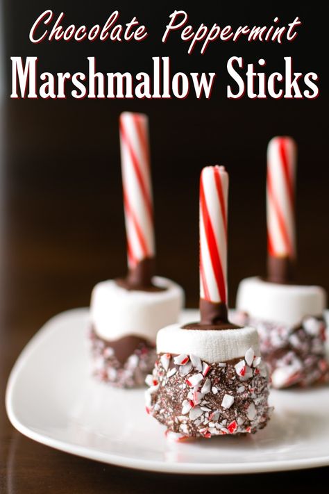 Christmas Marshmallows, Decorated Marshmallows, Covered Marshmallows, Easy Holiday Treats, Chocolate Dipped Marshmallows, Peppermint Cocoa, Peppermint Hot Cocoa, Peppermint Marshmallows, Marshmallow Dip