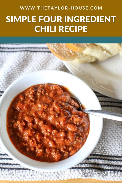 Chili Recipe Without Tomatoes, Rotel Chili Recipe, Chili Recipe No Tomatoes, Chili Recipe From Scratch, Easy Chili Recipe Crockpot, Easy Family Dinner Recipes, Quick Meal Ideas, Stovetop Chili, Ground Beef Chili