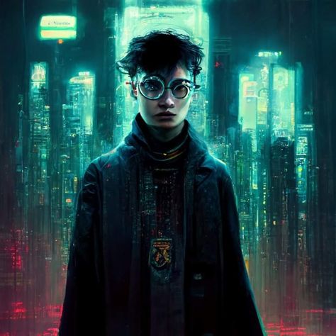 Hp Harry Potter, Fear And Loathing, Sleepy Hollow, Boys Who, Dark Academia, Cyberpunk, Harry Potter, Darth Vader, John Wick