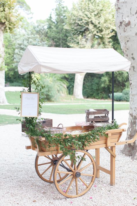 Serving Station, Storage Utility, Sweet Carts, Wooden Cart, Mediterranean Wedding, Provence Wedding, Portable Kitchen, Boda Mexicana, Flower Cart