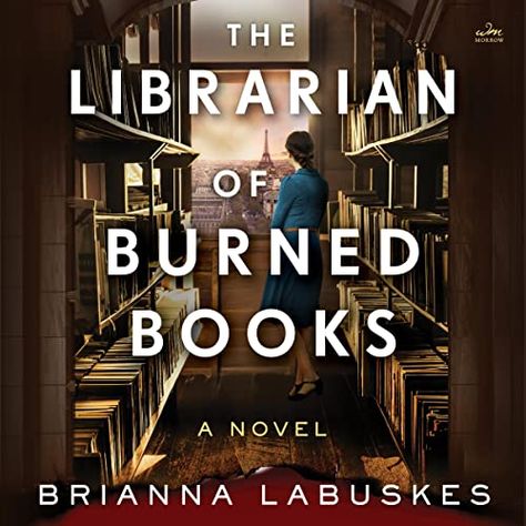 Listening Length	10 hours and 49 minutes
Author	Brianna Labuskes
Narrator	Caroline Hewitt, Eleonor Caudill, Karissa Vacker
Audible.com Release Date	February 21, 2023
Publisher	HarperAudio
Program Type	Audiobook
Version	Unabridged
Language	English
ASIN	B0B2KCT811 The Librarian Of Burned Books, 2023 Historical Fiction Books, Paris Library, Best Historical Fiction, Pinterest Affiliate, The Librarian, Historical Fiction Books, Banned Books, Historical Novels