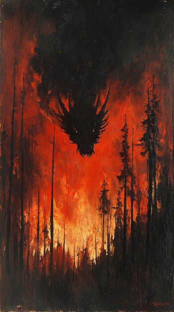 Red Dragon Aesthetic, Dragon Blowing Fire, Frenzied Flame, Dragon Silhouette, Orange Aesthetic, Fire Dragon, Red Dragon, Dragon Art, Painting Ideas