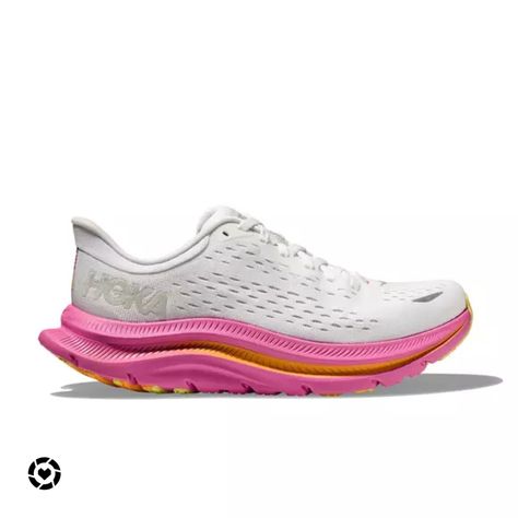 Womens hoka kawanas pink and white running shoes Pink Hoka Shoes, Shoes Hoka, Nimbus Cloud, Cloud Pink, Hoka Shoes, Famous Beaches, Hoka One One, Sneakers Mode, 7th Grade