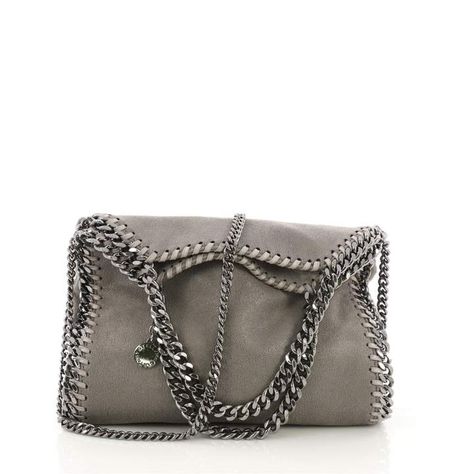 Stella McCartney Stella Mc Cartney Falabella Grey Polyester Handbag Stella Mccartney Bag Falabella, Stella Mcartney, Falabella Bag, Stella Mccartney Handbags, Dream Instagram, Dream Bag, Dream Bags, Bags Ideas, Stella Mc