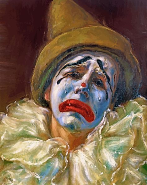 Clown Paintings, Theme Tattoo, Rennaissance Art, Joker Art, A Clown, Dark Art Illustrations, Ap Art, Arte Fantasy, Art And Illustration