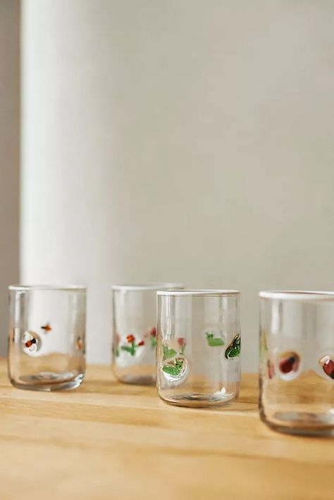 Anthropologie Drinking Glasses, Anthropologie Glassware, House Shopping List, House Shopping, Tumbler Glasses, Glassware Drinking, Glass Cups, Inspo Board, Drinking Glasses