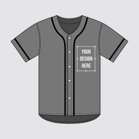 Baseball Jersey – Tech - Mock It Jersey Mockup, Tech Pack, Baseball Jersey, Baseball Jerseys, Athletic Wear, Mock Up, Breathable Fabric, Mockup, Clothing Brand