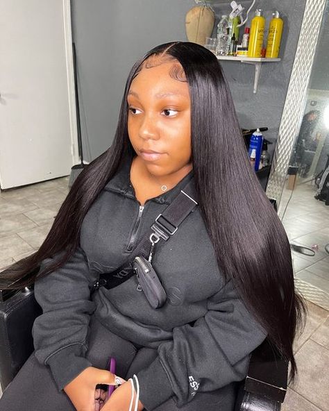 Bone Straight Middle Part, Middle Part Closure, Straight Middle Part, Middle Part Sew In, October Books, Middle Part Hairstyles, Books Open, Middle Part, Middle Parts