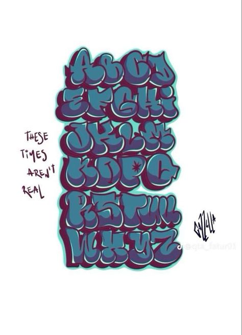 Grafitis Ideas, Font Trends, Alfabet Font, Graffiti Lettering Alphabet, Graffiti Art Letters, Graffiti Wildstyle, Lettering Styles Alphabet, Graffiti Text, Graffiti Words