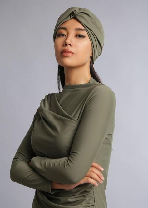 Swimwear Diverse Body Types, Swim Turban, Coverage Swimwear, Swim Dress Modest, Ladies Swimwear, Full Coverage Swimwear, Full Coverage Swimsuit, Ss 2024, Dress Modest