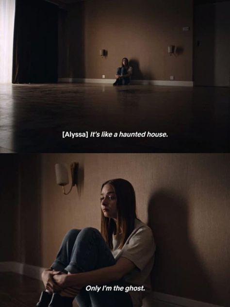 The End Of the F**king World alyssa haunted house quote tv netflix #teotfw #quote Alyssa And James, Tv Series Quotes, Cinema Quotes, Thought Daughter, Series Quotes, Movies Quotes Scene, Favorite Movie Quotes, A Haunted House, Movie Moments