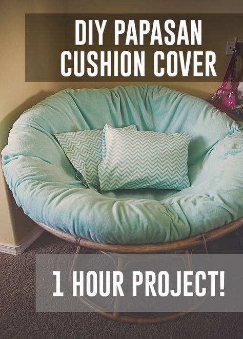 DIY Papasan Chair Cushion Cover | Budget Friendly Papasan Chair Cover, Papasan Cushion Cover, Cushion Cover Diy, Diy Bench Cushion, Diy Chair Cushions, Papasan Chair Cushion, Papasan Cushion, Diy Bank, Diy Cushion Covers