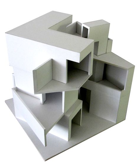 cube Cubes Architecture, Conceptual Model Architecture, Model Engineering, Module Design, Architectural Model, Arch Model, Model Ideas, Architecture Model House, Concept Diagram