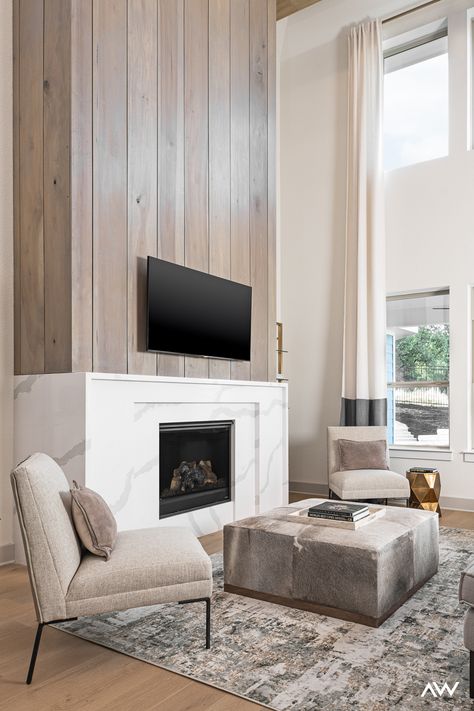 Quartz Around Fireplace, Fireplace Trends 2023, White Quartz Fireplace, Fireplace Trends For 2023, Fireplace Quartz, Black Fireplace Mantels, Fireplace Refacing, Quartz Fireplace, Reface Fireplace