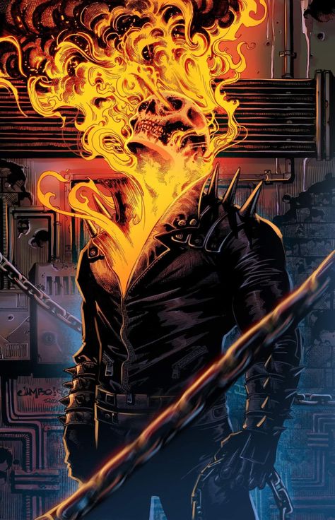 Ghost Raider, Ghost Rider Johnny Blaze, Ghost Rider Pictures, Ghost Rider Wallpaper, Rider Art, Dr Doom, Marvel Comics Art, Marvel Girls, Comics Art