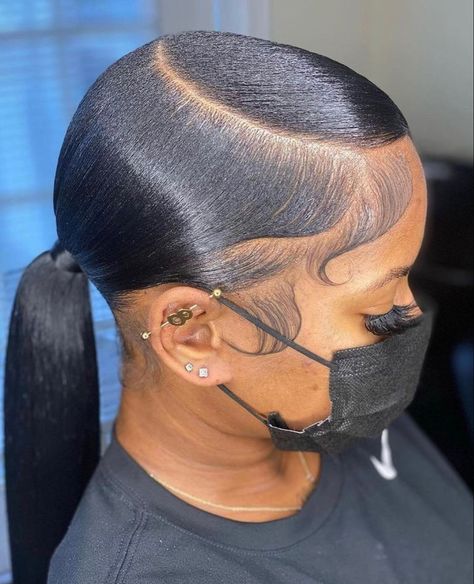 Slickback Ponytail, Sleek Braided Ponytail, Hd Lace Frontal Wigs, Low Ponytail Hairstyles, Hair Accessories Bun, Slicked Back Ponytail, Hd Lace Wigs, Elegant Ponytail, Weave Ponytail Hairstyles