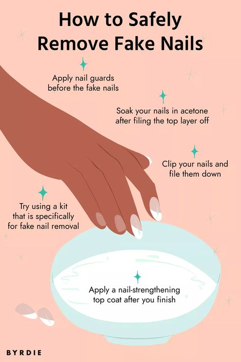 Then, when it comes time to remove, simply apply a generous amount of cuticle oil to the base of each nail. How To Remove Fake Nails, How To Apply Fake Nails, Remove Fake Nails, Fake Gel Nails, Plaid Nail Designs, Nails Healthy, Gel Nail Removal, Real Nails, Kiss Products