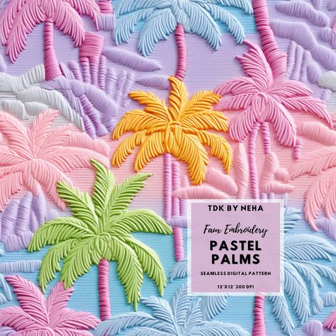 Palm tree pattern