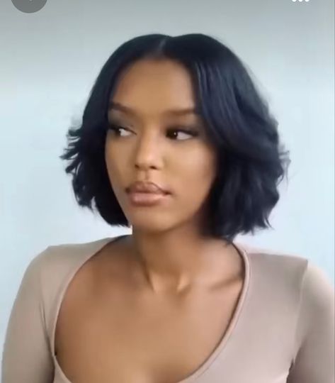 Natural Hair Bob Cut, Natural Hair Bob, Short Relaxed Hairstyles, Pressed Natural Hair, Silk Press Natural Hair, Short Sassy Hair, Pelo Afro, Sassy Hair, Hair Affair