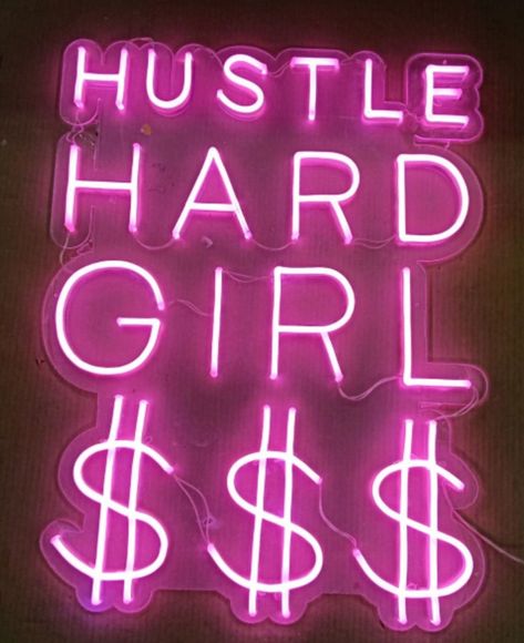 Hustle Asethic, Hustle Girl Aesthetic, Money Quotes Hustle Boss Lady, Hot Pink Vision Board, The Female Hustle Quotes, Side Hustle Aesthetic, Hustle Hard Quotes, Hustlers Aesthetic, Hustler Aesthetic