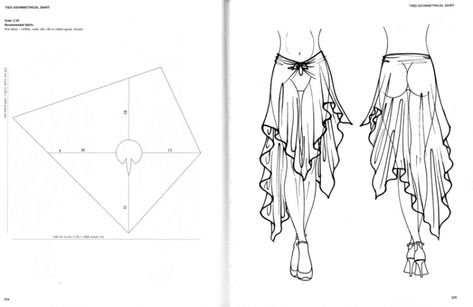 Gallery.ru / Photo #6 - Wrap@Drape Fashion - OlgaHS Drape Fashion, Skirt Pattern Easy, Midi Skirt Pattern, Skirt Tutorial, Trendy Sewing, Diy Skirt, Skirts With Boots, Trendy Skirts, Skirt Patterns Sewing