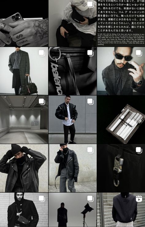 Streetwear Instagram Feed, Minimal Moodboard, Insta Grid, Brand Lookbook, Best Instagram Feeds, Instagram Feed Planner, Barbershop Design, Photo Layout, Feed Insta