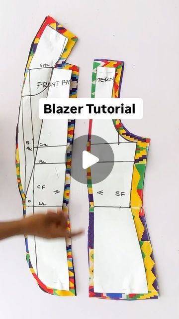 Sewing Jackets For Women, Diy Blazer Pattern, How To Sew A Blazer, Shawl Collar Pattern Drafting, Blazer Collar Pattern, Sewing Collars Pattern, Blazer Tutorial, Fashion Sewing Pattern Tutorials, Shawl Collar Pattern