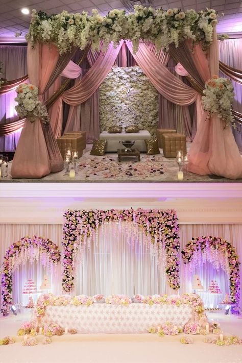 Quinceñera Backdrop, Quincenera Main Table Decor, Pastel Engagement Decor, Quinceañera Backdrop Ideas, Quinceanera Main Table, Quince Backdrop Ideas, Quinceanera Main Table Ideas, Rose Gold Quinceanera Decorations, 15 Party Ideas Quinceanera