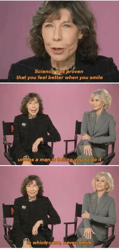 Grace And Frankie Quotes, Grace And Frankie, Powerful Women Quotes, American Comedy, Music Station, Music Magazine, When You Smile, Music Magazines, Tv Show Quotes