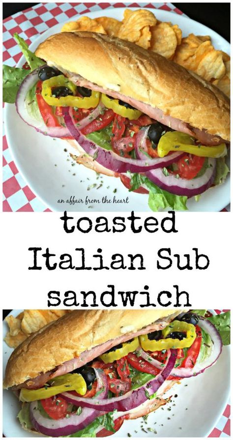 Italian Sandwich Recipes, Italian Sub Sandwich, Hoagie Sandwiches, Sub Sandwich, Sandwhich Recipes, Roast Beef Sandwich, Best Sandwich Recipes, Italian Sub, Hoagie Rolls