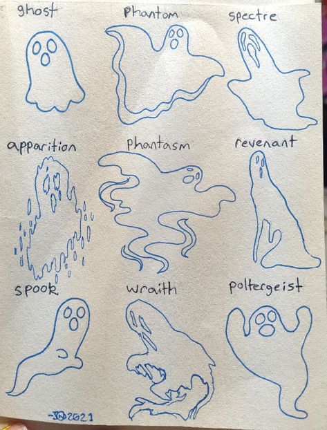 Drawings Of Ghosts, Ghost Drawings, Lil Drawings, رسم كاريكاتير, Ghost Drawing, Výtvarné Reference, Creative Drawing Prompts, Art Tools Drawing, Arte Inspo