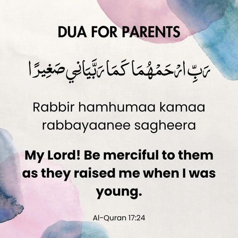 May Allah accept all your duas.. Dua For Parents, Wallpaper Display, Arabic Lessons, Pray Quotes, I Dont Like You, Very Sorry, Muslim Book, Learn Islam, Quotes Quran