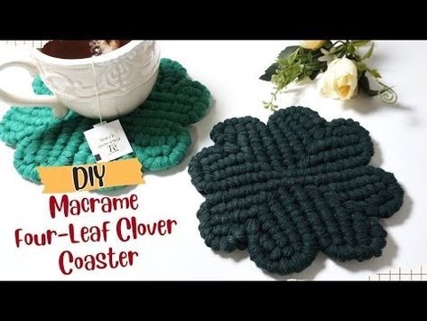 Easy Macrame, Food Tool, Tea Coaster, Diy Decor Ideas, Macrame Knot, Macrame Patterns Tutorials, Macrame Bag, Macrame Tutorial, Macrame Knots