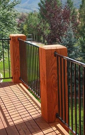 Glass Railing Deck, Wood Deck Railing, Stair Paneling, Deck Railing Systems, Aluminum Railing Deck, Deck Railing Design, Metal Deck, Steel Railing, Deck Railing